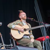 Newton Faulkner performing at The Big Feastival
