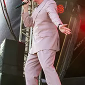 Rick Ashley performing at The Big Feastival
