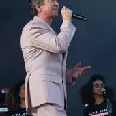 Rick Ashley performing at The Big Feastival