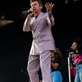 Rick Ashley performing at The Big Feastival