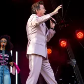 Rick Ashley performing at The Big Feastival